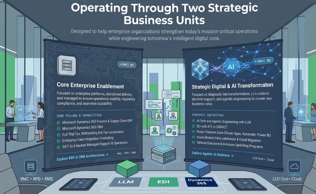 Operating Through Two Strategic Business Units